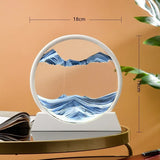 Pintura de arena movediza redonda