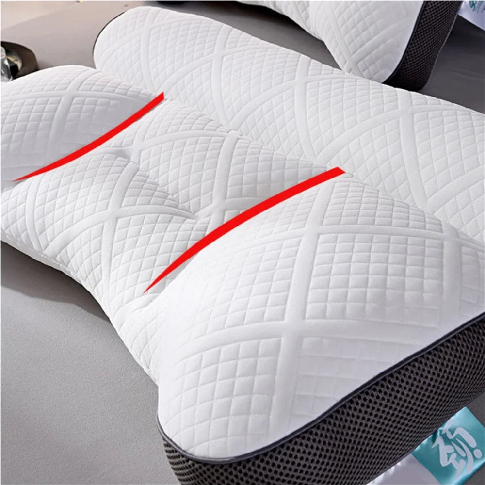 Almohada ortopédica ergonómica de algodón