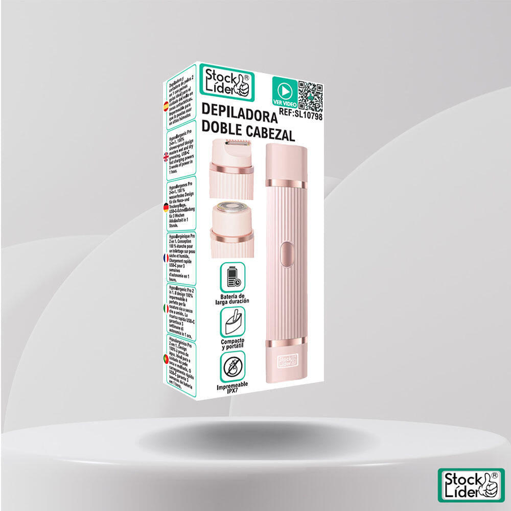 DEPILADORA DOBLE CABEZAL